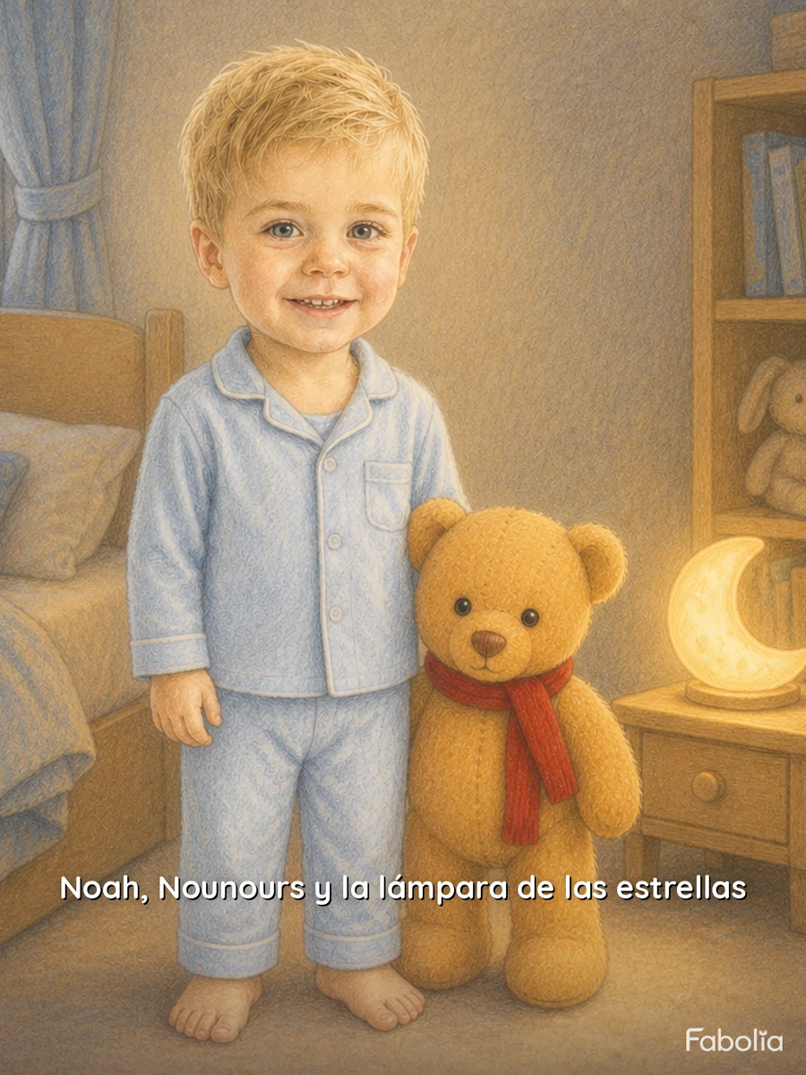 Portada · Noah, Nounours y la lámpara de las estrellas